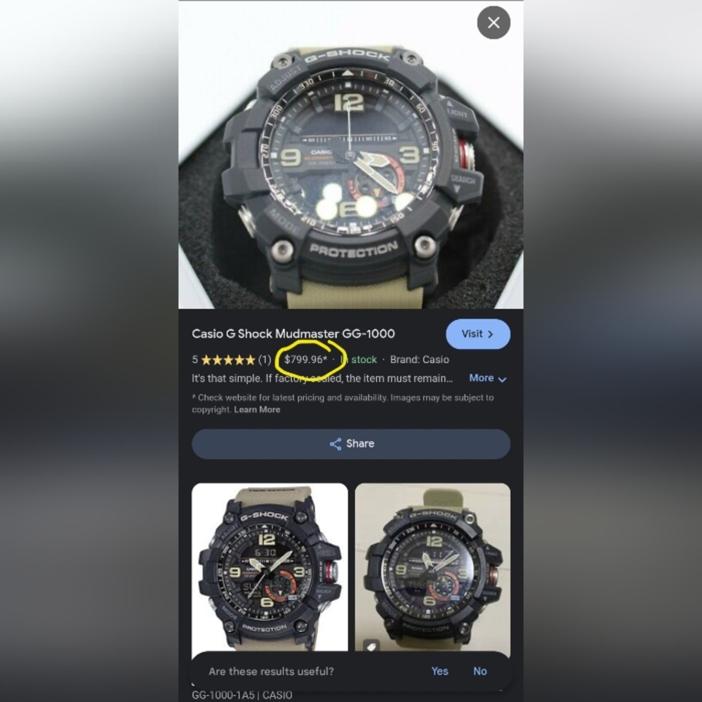 CASIO G-SHOCK MUDMASTER - Picture 11 of 12